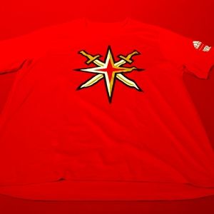 Mens XL Adidas Vegas Golden Knights Tshirt